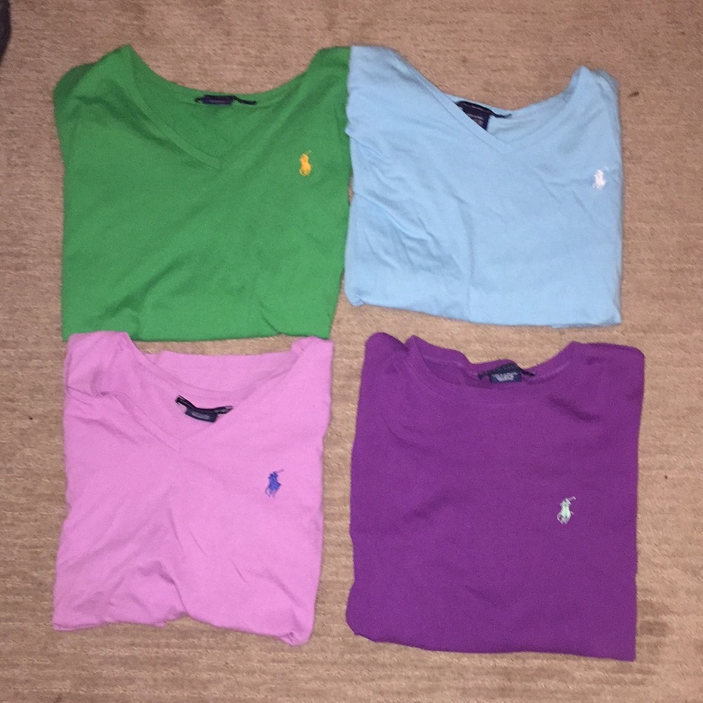 4 Ralph Lauren tops